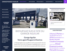 Tablet Screenshot of garage-aguilar.fr